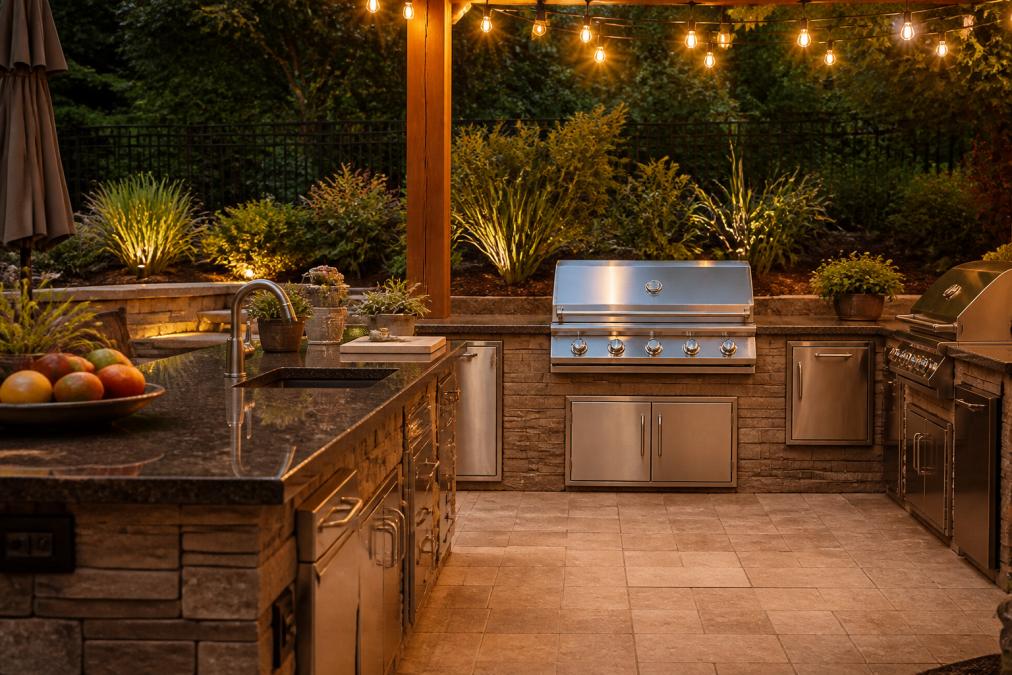 Outdoor Kitchen Landing Zone Requirements: A 2026 Guide