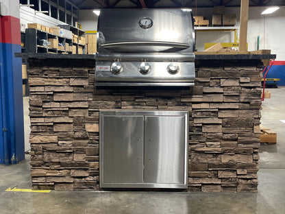 5' WPPO Outdoor Kitchen with Blaze Grill.